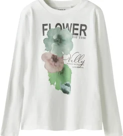 Pigetøj|Bluser|Name It Bluse - NkfSaga - Bright White