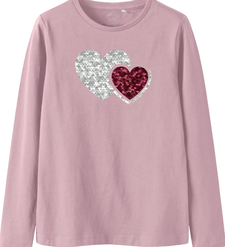 Pigetøj|Juletøj|Name It Bluse - NkfSorik - Keepsake Lilac