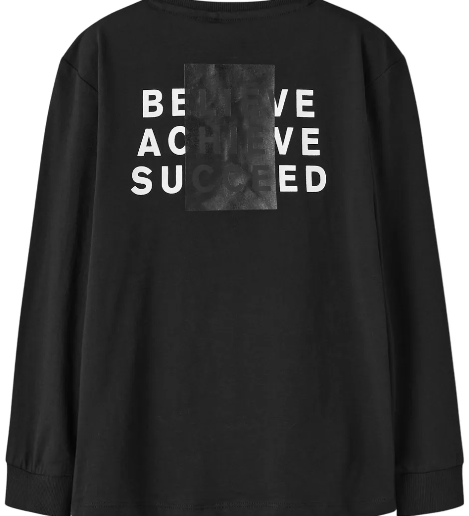 Bluser|Drengetøj|Name It Bluse - NkmSean - Black