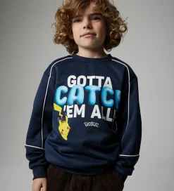 Sweatshirts|Name It Bluse - NkmSidney - Pokémon - Insignia Blue