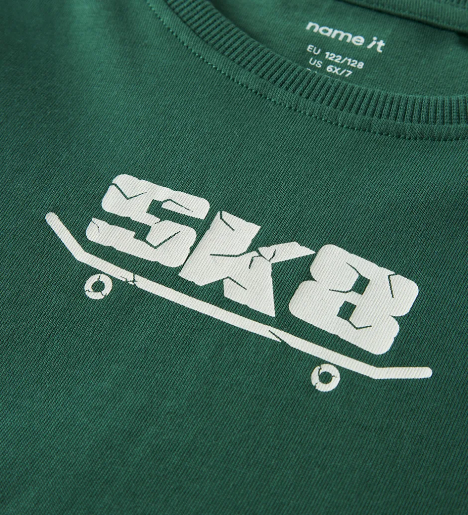 Drengetøj|Bluser|Name It Bluse - NkmVarto - Bistro Green/Skate8