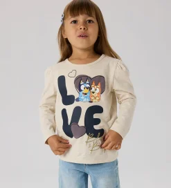 Pigetøj|Bluser|Name It Bluse - NmfNema - Bluey - Peyote Melange