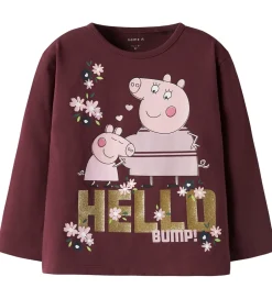 Bluser|Name It Bluse - NmfOra - Gurli Gris - Burgundy