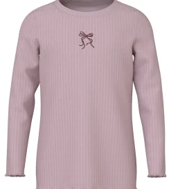 Bluser|Name It Bluse - NmfVemma - Keepsake Lilac/Bow Embroidery