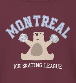 Pigetøj|Bluser|Name It Bluse - NmfVix - Burgundy/Montreal