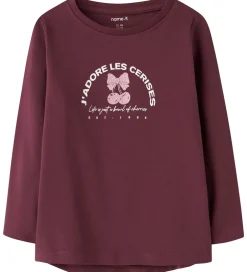 Bluser|Name It Bluse - NmfVix - Burgundy/Cerises