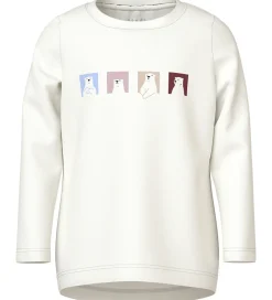 Pigetøj|Bluser|Name It Bluse - NmfVix - Cloud Dancer/Polar Bears