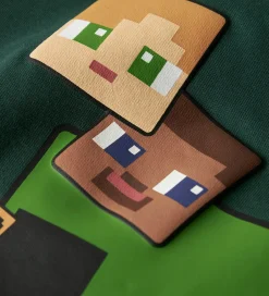 Drengetøj|Bluser|Name It Bluse - NmmNyle - Minecraft - Bistro Green