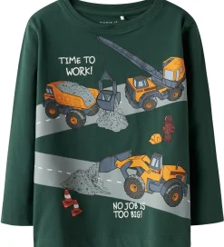 Drengetøj|Bluser|Name It Bluse - NmmOfek - Bistro Green