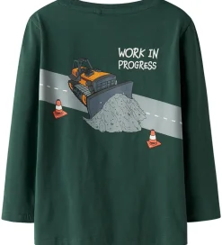 Drengetøj|Bluser|Name It Bluse - NmmOfek - Bistro Green