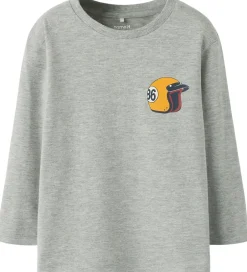 Bluser|Name It Bluse - Nmmradolf - Grey Melange