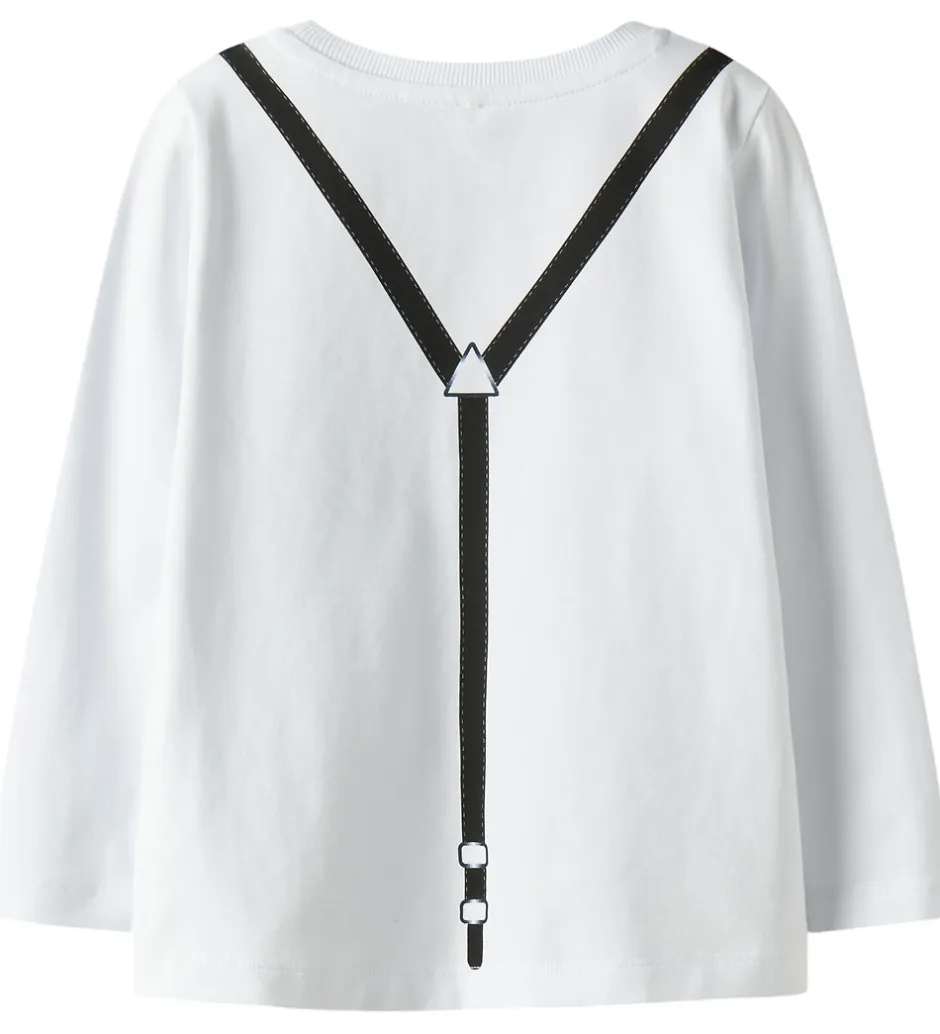 Juletøj|Name It Bluse - NmmRyder - Bright White