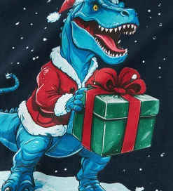 Juletøj|Name It Bluse - NmmVosmas - Navy Blazer/Dino Present