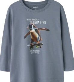 Bluser|Name It Bluse - NmmVoto - Flint Stone/Penquin