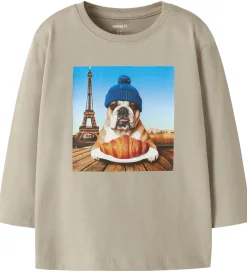 Bluser|Name It Bluse - NmmVoto - Island Fossil/Dog Paris
