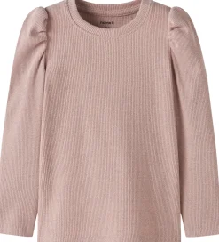 Juletøj|Name It Bluse - Rib - NmfSiclo - Glitter - Keepsake Lilac