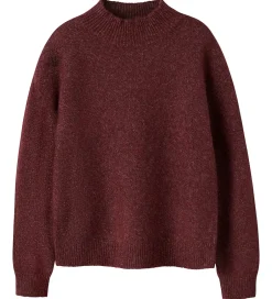 Pigetøj|Bluser|Name It Bluse - Strik - NkfVemmie - Burgundy