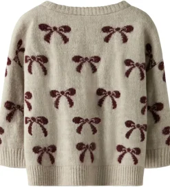 Pigetøj|Sweatshirts|Name It Bluse - Strik - NmfSenya - Cement