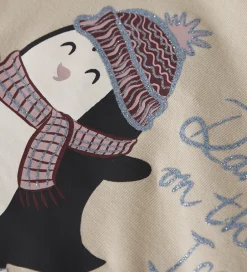 Pigetøj|Bluser|Name It Bluser - 2-Pak - NmfVix - Cloud Dancer/Cement Penguin