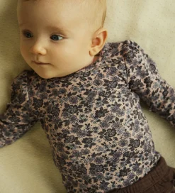 Bodyer|Name It Body l/æ - NbfOalia - Burnished Lilac m. Blomster