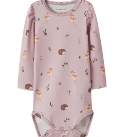 Bodyer|Name It Body l/æ - NbfOtia - Burnished Lilac m. Dyr