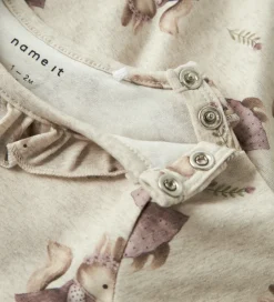 Bodyer|Pigetøj|Name It Body l/æ - NbfShelly - Peyote Melange