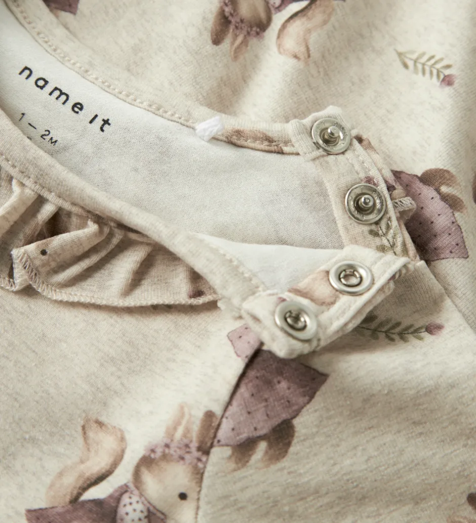 Bodyer|Pigetøj|Name It Body l/æ - NbfShelly - Peyote Melange