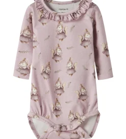 Bodyer|Pigetøj|Name It Body l/æ - NbfShelly - Keepsake Lilac