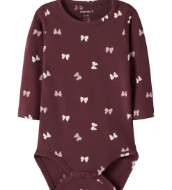 Bodyer|Name It Body l/æ - NbfVandora - Burgundy/Bow