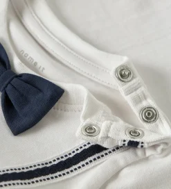 Bodyer|Name It Body l/æ - NbmRufus - Bright White m. Print