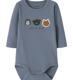 Drengetøj|Bodyer|Name It Body l/æ - NbmSave - Flint Stone