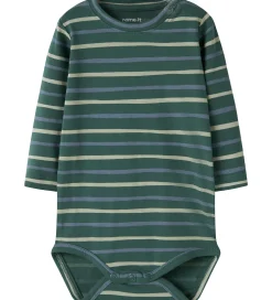 Bodyer|Name It Body l/æ - NbmVroels - Bistro Green/Stripes