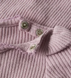 Juletøj|Bodyer|Name It Body l/æ - Rib - NbfRosally - Keepsake Lilac m. Glimmer