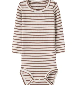 Bodyer|Unisex-Tøj|Name It Body l/æ - Rib - Noos - NbnBani - Toasted Coconut
