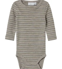 Bodyer|Name It Body l/æ - Uld/Modal - Rib - NbmWomi - Satellite/Stripes