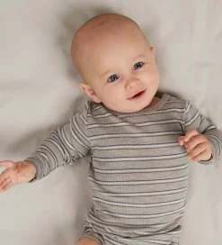 Bodyer|Name It Body l/æ - Uld/Modal - Rib - NbmWomi - Satellite/Stripes