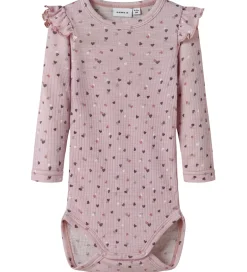 Bodyer|Name It Body l/æ - Uld/Modal - NbfWomi - Shadow Gray/Dots