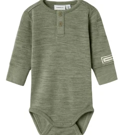 Bodyer|Name It Body l/æ - Uld/Viskose - NbmWyla - Dried Sage