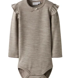 Bodyer|Name It Body l/æ - Uld/Viskose - NbfWyla - Satellite