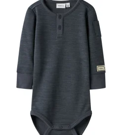 Bodyer|Name It Body l/æ - Uld/Viskose - NbmWyla - Ombre Blue