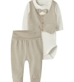 Bodyer|Name It Bodysæt l/æ - NbmAdam - Island Fossil