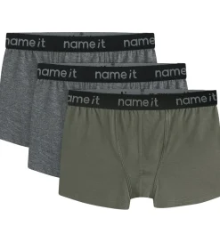 Undertøj|Name It Boxershorts - Noos - NkmBoxer - 3-pak - Tea Leaf