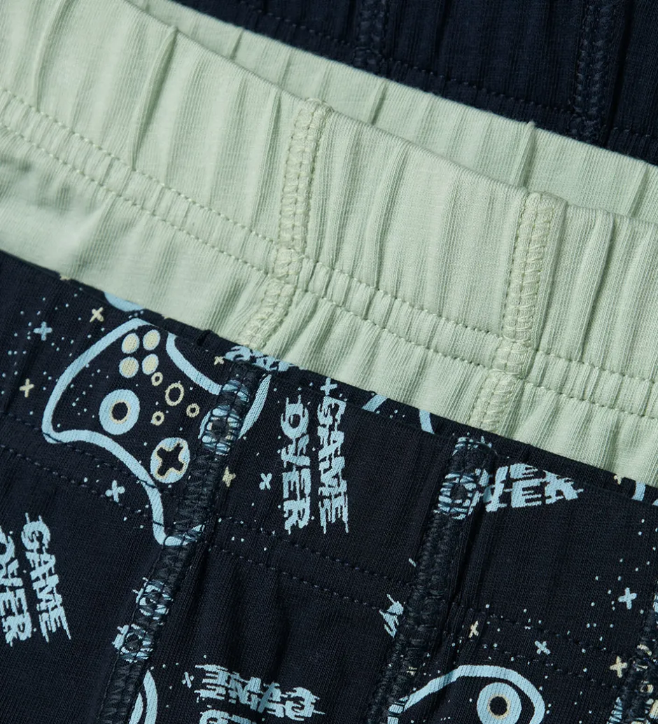 Undertøj|Name It Boxershorts - Noos - 3-pak - NmmTights - Dark Sapphire