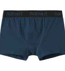 Undertøj|Name It Boxershorts - Noos - NkmBoxer - 3-pak - Titan/Sort