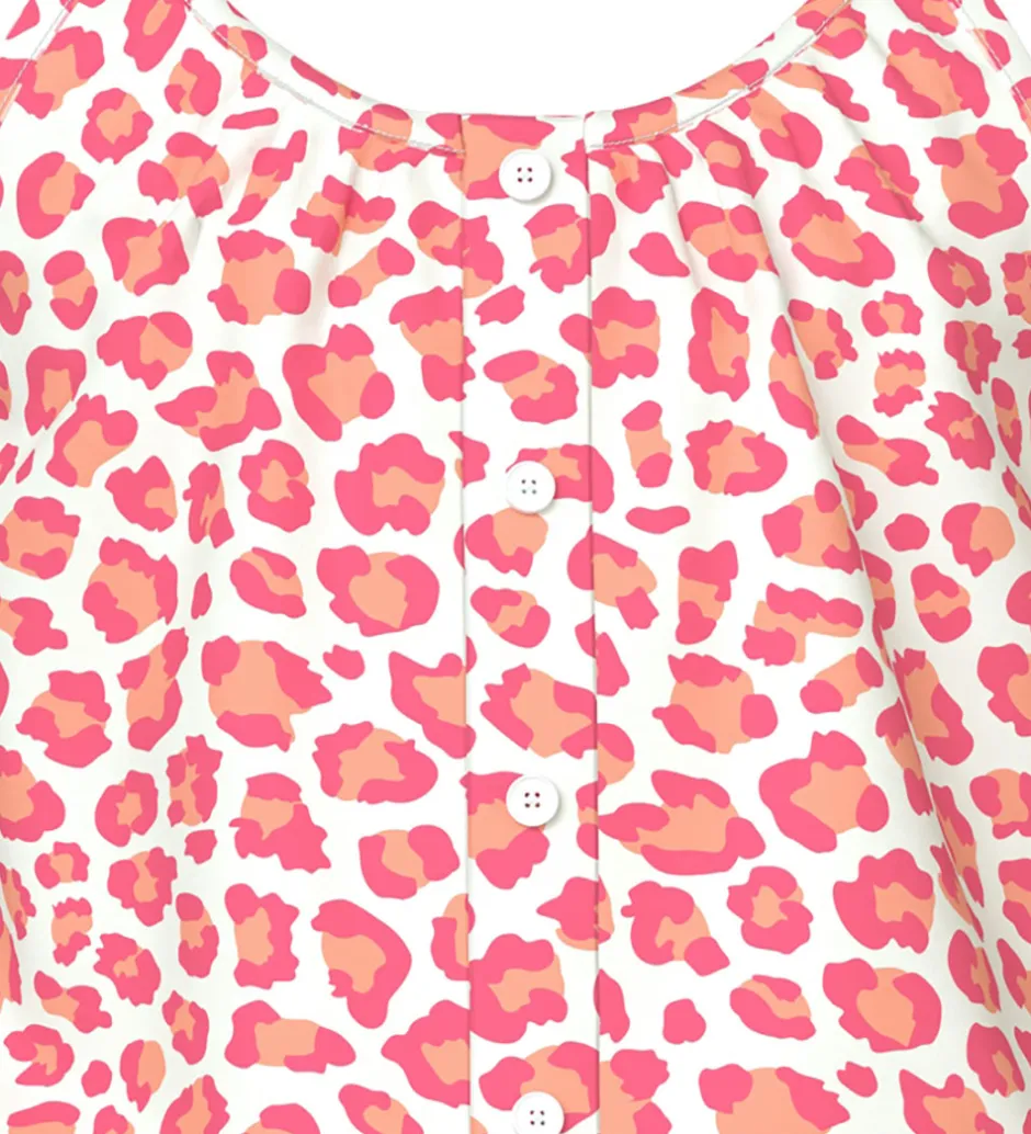 Sommerdragter|Name It Buksedragt - NkfVinaya - Papaya Punch/Wild