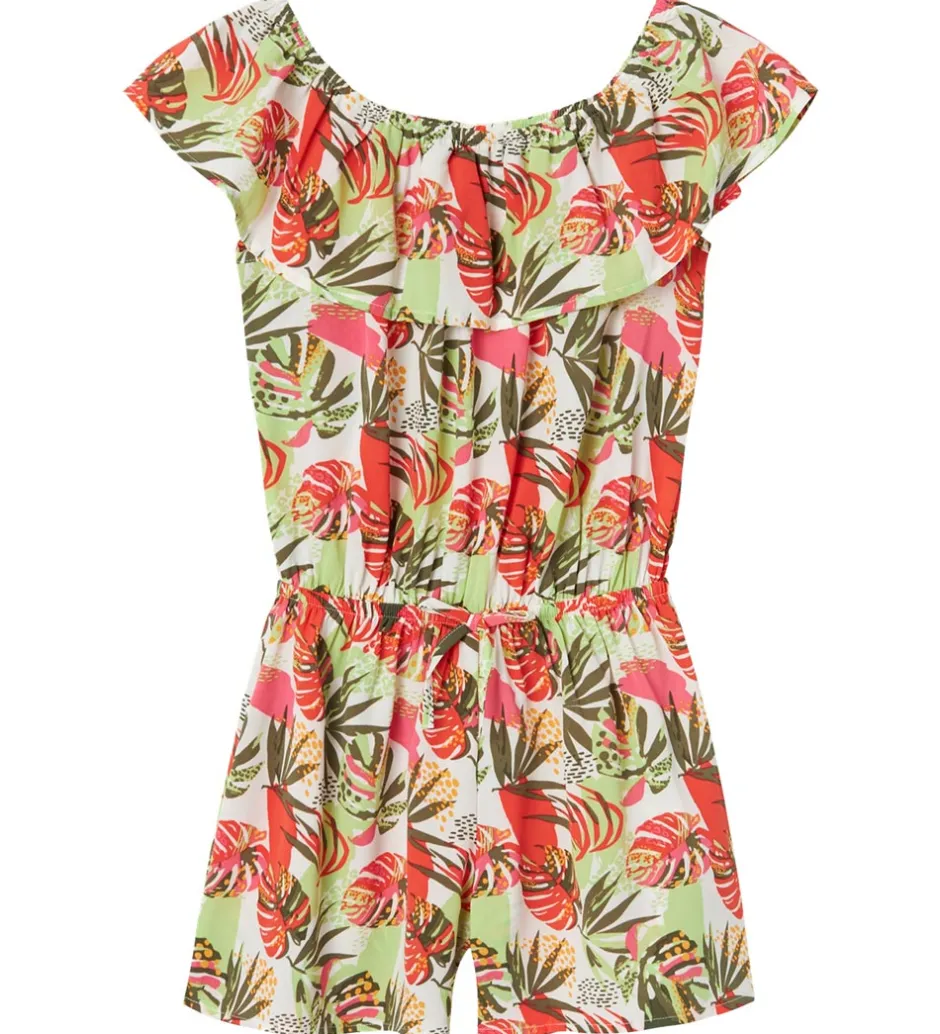 Sommerdragter|Name It Buksedragt - NkfVinaya - Noos - Bright White/Tropical