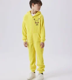 Heldragter|Name It Buksedragt - NkMolly - Pokemon - Vibrant Yellow