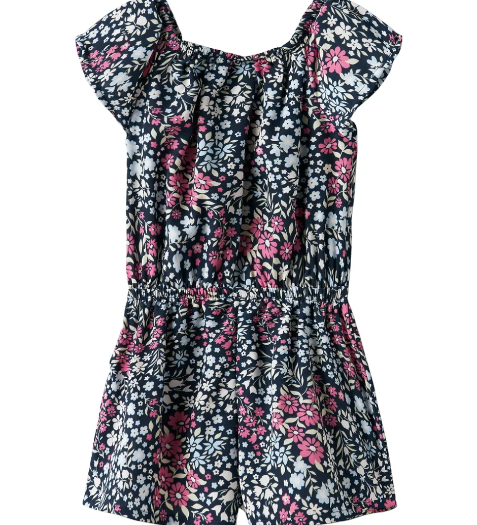 Buksedragter|Name It Buksedragt - NmfVinaya - Carmine Rose/Cute Flower