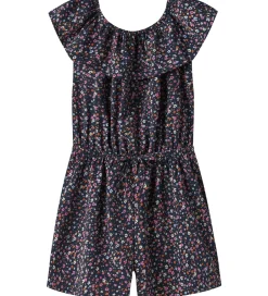 Buksedragter|Name It Buksedragt - NmfVinaya - Navy Blazer/Color Flower