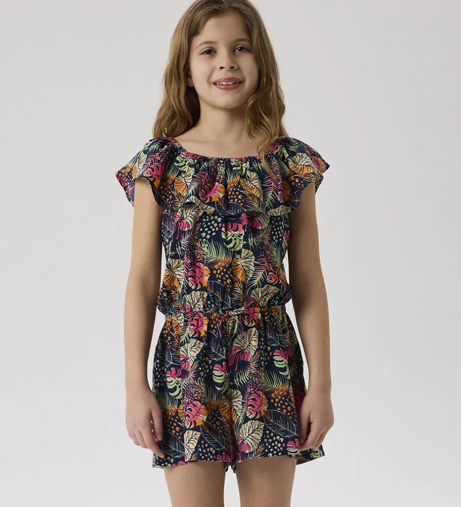 Sommerdragter|Name It Buksedragt - Noos - NkfVianya - Navy Blazer/Fresh Top